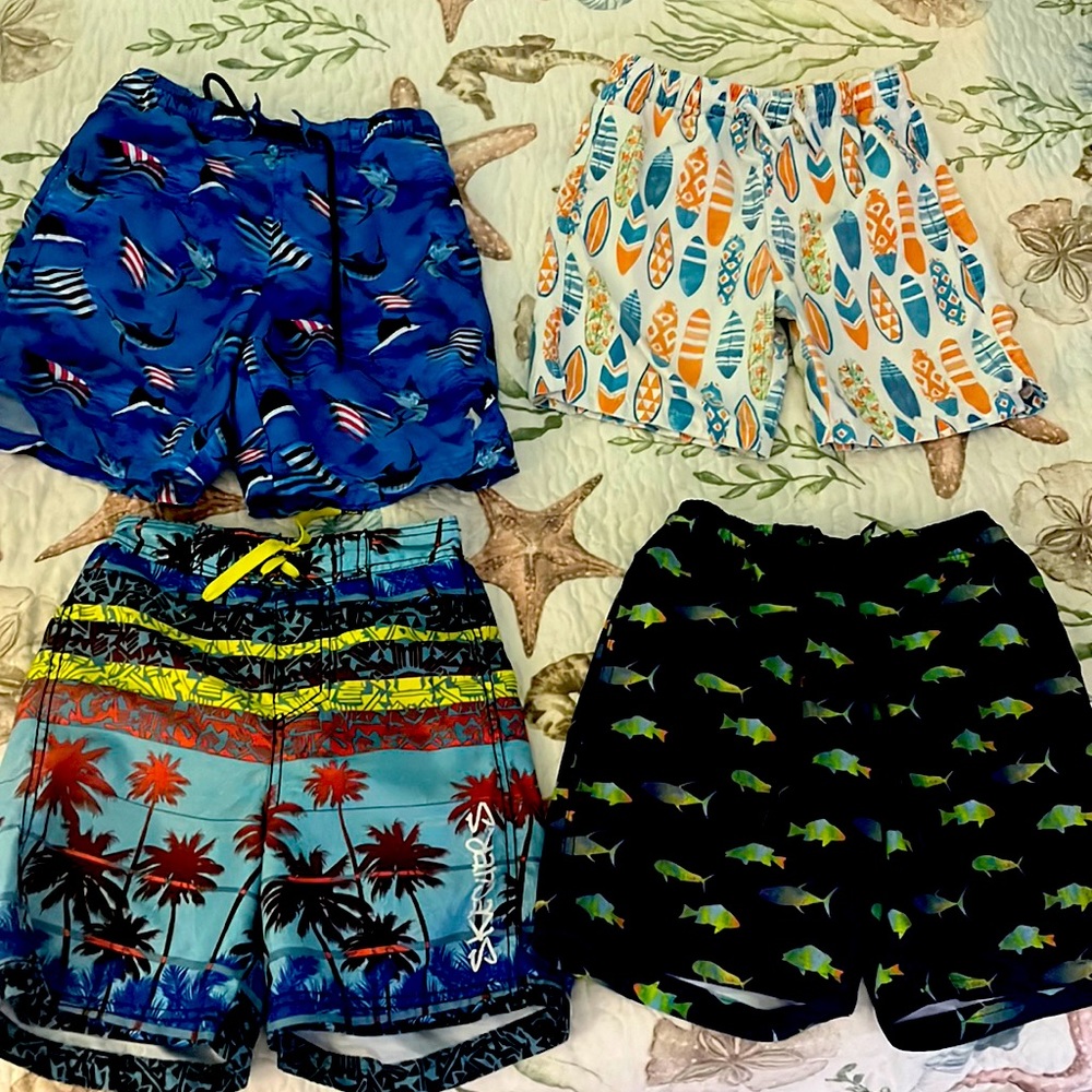Boys swim trunks- set of 10